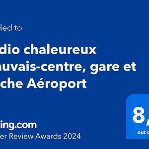 Chaleureux Beauvais-centre, Gare Et Proche Aéroport Appartamento Beauvais